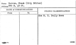 Carson, Frank (City Editor)