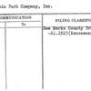 Carsonia Park Company, Inc.