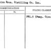 Carstairs Bros. Distilling Co. Inc.