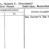 Carter, Richard B. (President)