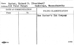 Carter, Richard B. (President)