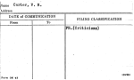 Carter, V.R.