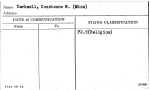 Cartmell, Constance W. (Miss)
