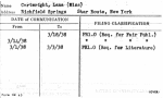 Cartwright, Lana (Miss)
