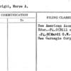 Cartwright, Morse A.