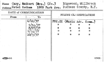 Cary, Melbert (Mrs.) (Jr.)