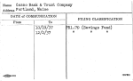 Casco Bank & Trust Company