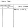 Case, Francis (Mrs.)