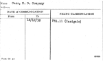 Cass, N.D. Company