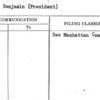 Casser, Benjamin (President)