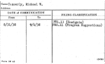 Casserly, Michael W.