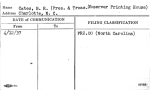 Cates, B.R. (Pres. & Treas. Observer Printing House)