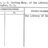 Caton, L.G. (Acting Secy. of the Library)