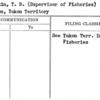 Caulkin, T.B. (Supervisor of Fisheries)