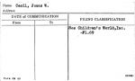 Cecil, James W.
