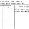 Center, Charles D. (Mrs.) (Pres.)