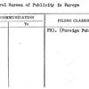 Central Bureau of Publicity in Europe