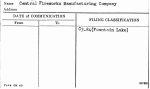 Central Fireworks Manufacturing Company