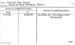 Central High School