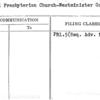 Central Presbyterian Church-Westminister Guild