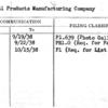 Central Products Manufacturing Company