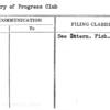 Century of Progress Club