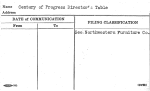 Century of Progress Director's Table