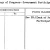 Century of Progress - Government Participation