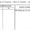 Century of Progress - Hall of Science - Booklet