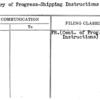 Century of Progress-Shipping Instructions