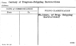 Century of Progress-Shipping Instructions