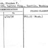 Chadwick, Stephen F.