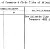 Chamber of Commerce & Civic Clubs of Atlantic City