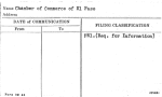 Chamber of Commerce of El Paso