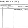 Chamberlain, Fred V.S. (Col.)