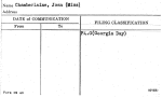 Chamberlaine, Joan (Miss)