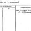 Chamberlin, C.I. (President)