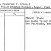 Champ, Frederick P. (Pres.)