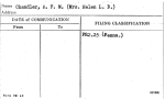 Chandler, A.F.M. (Mrs. Helen L.B.)