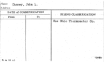Chaney, John L.