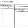 Changes on Mailing List