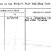 Changes in the World's Fair Building Code