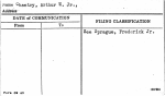 Chantry, Arthur W. Jr.
