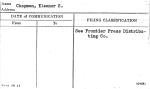 Chapman, Eleanor S.