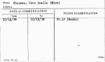 Chapman, Jean Luella (Miss)