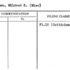 Chapman, Mildred H. (Miss)