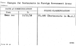 Charges for Restaurants in Foreign Government Areas