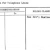 Charges for Telephone Lines