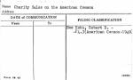 Charity Sales on the American Common