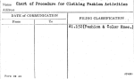 Chart of Procedure for Clothing Fashion Activities